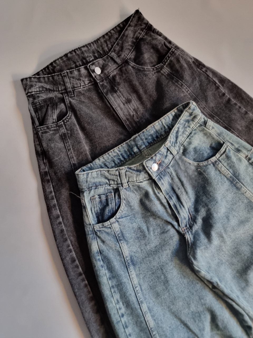 JEAN BAGGY NEVADO, GRIS