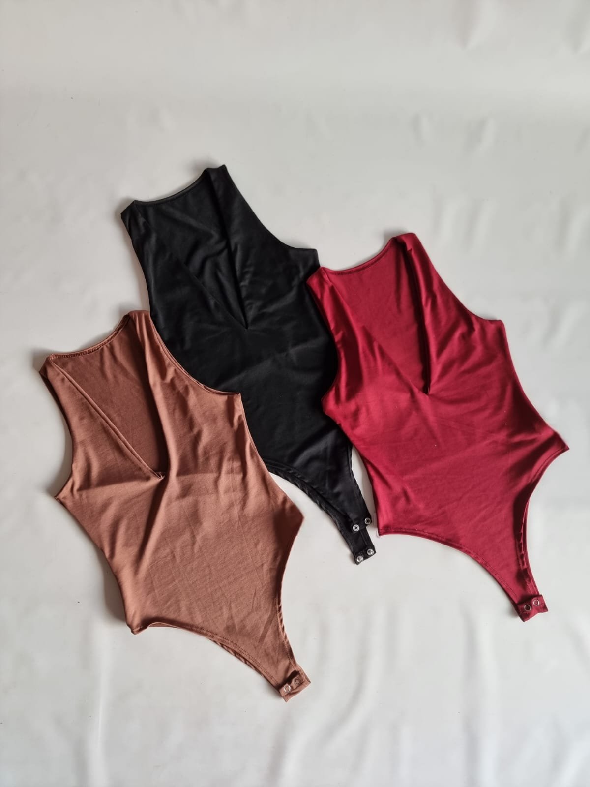 BODY S-M CUELLO V MICRO FIBRA