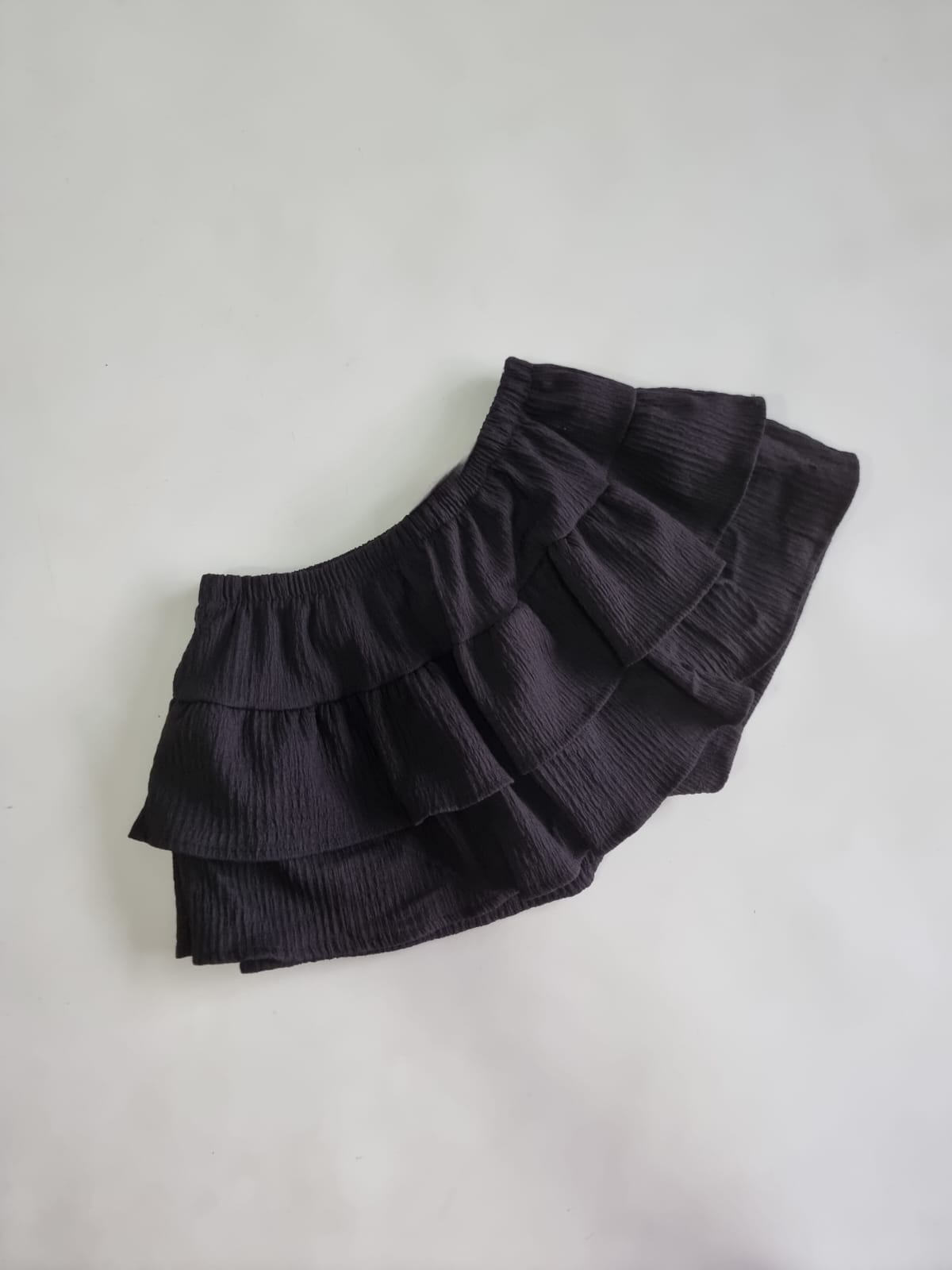 SHORT POLLERA 2 VOLADOS