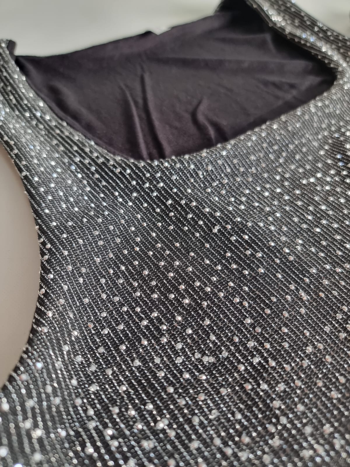 - BODY CUELLO CUADRADO STRAS - Image 4