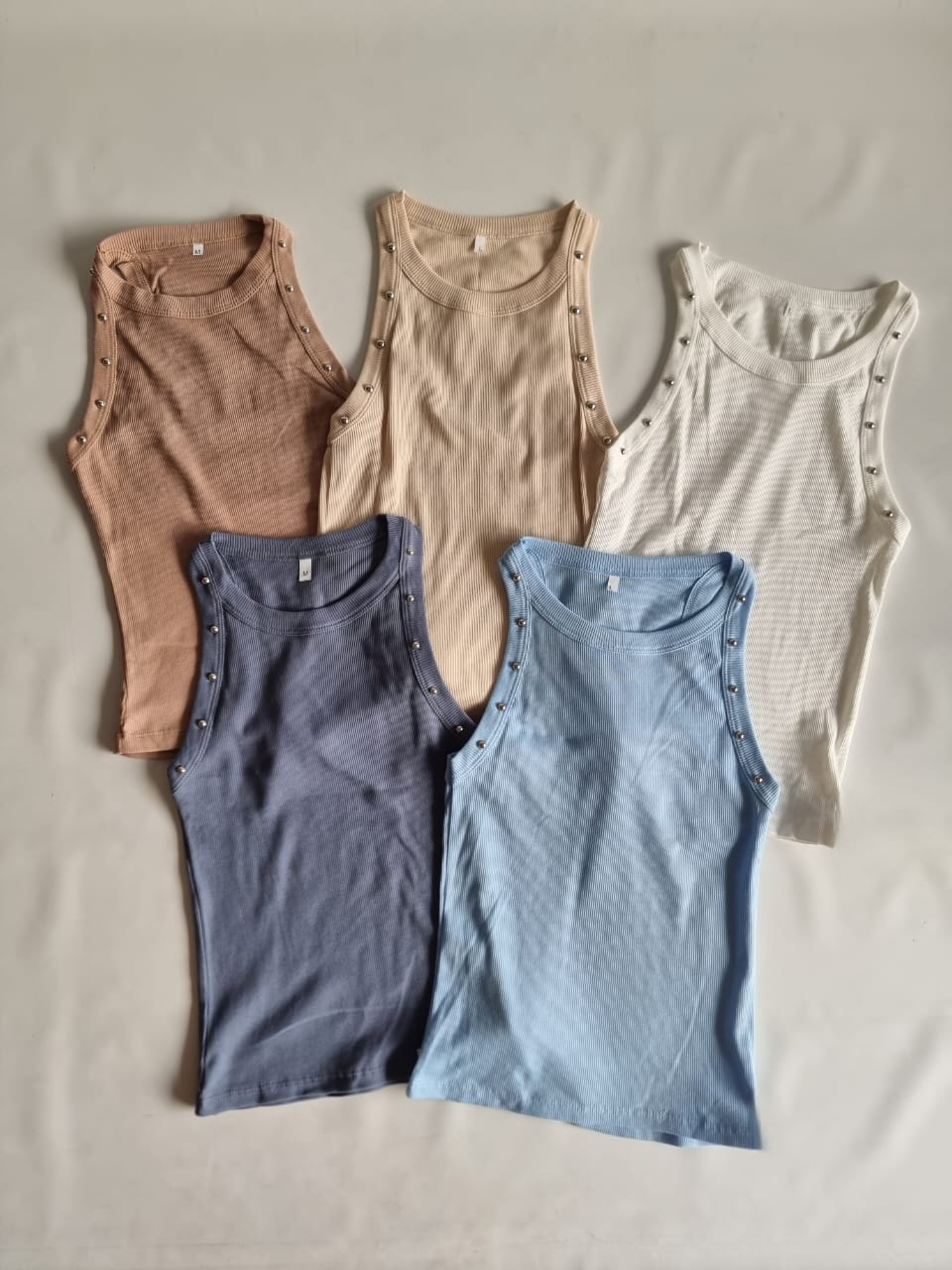 MUSCULOSA MORLEY ALGODON CON TACHA