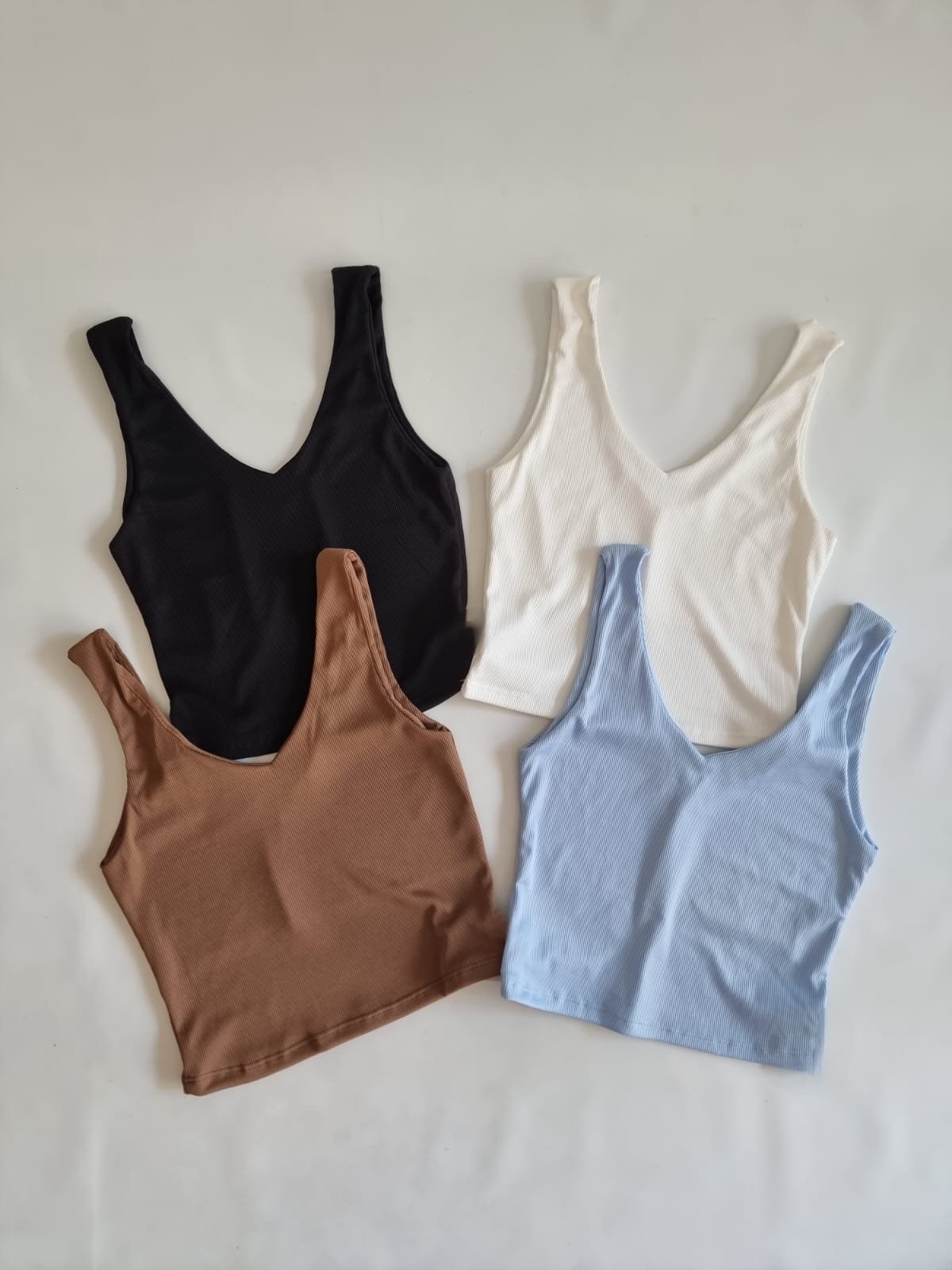 MUSCULOSA V MORLEY DOBLE TELA