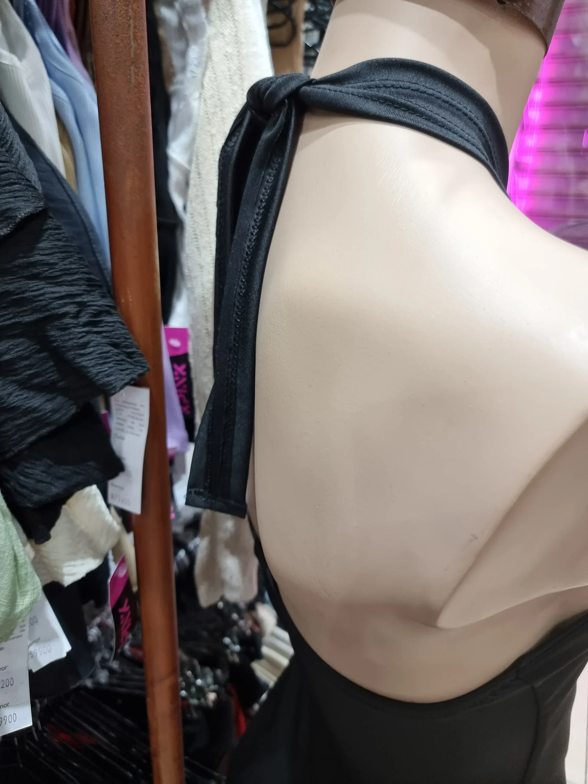 VESTIDO ATAR EN EL CUELLO - Image 5