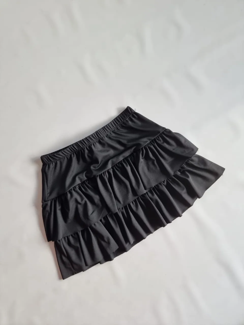 SHORT POLLERA 3 VOLADOS
