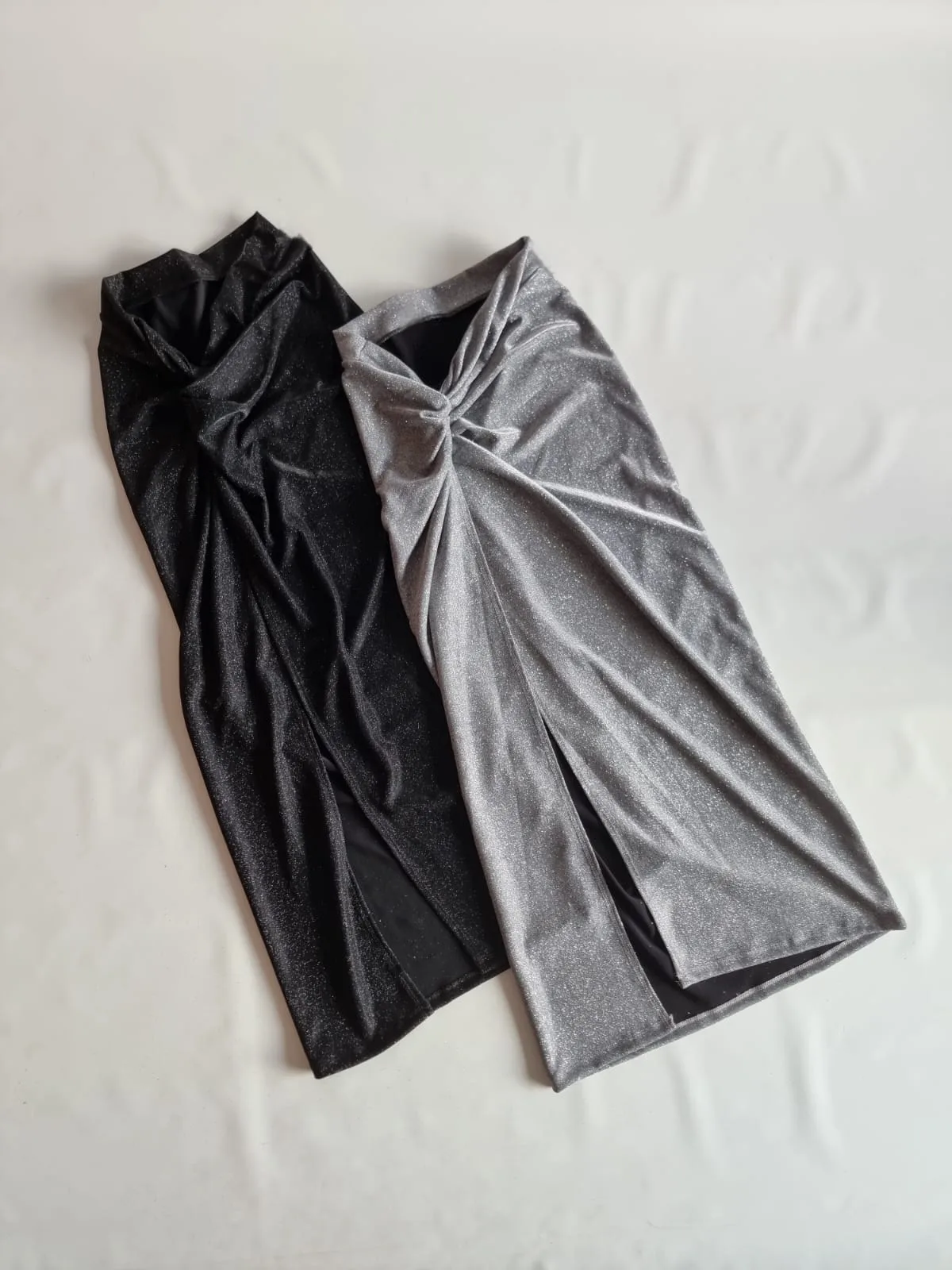 POLLERA NUDO GLITERH