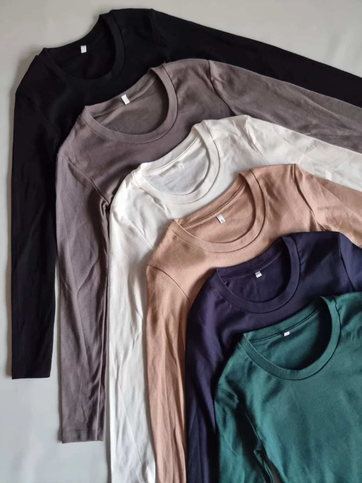 REMERA M/L ALGODÓN CUELLO REDONDO - Image 2