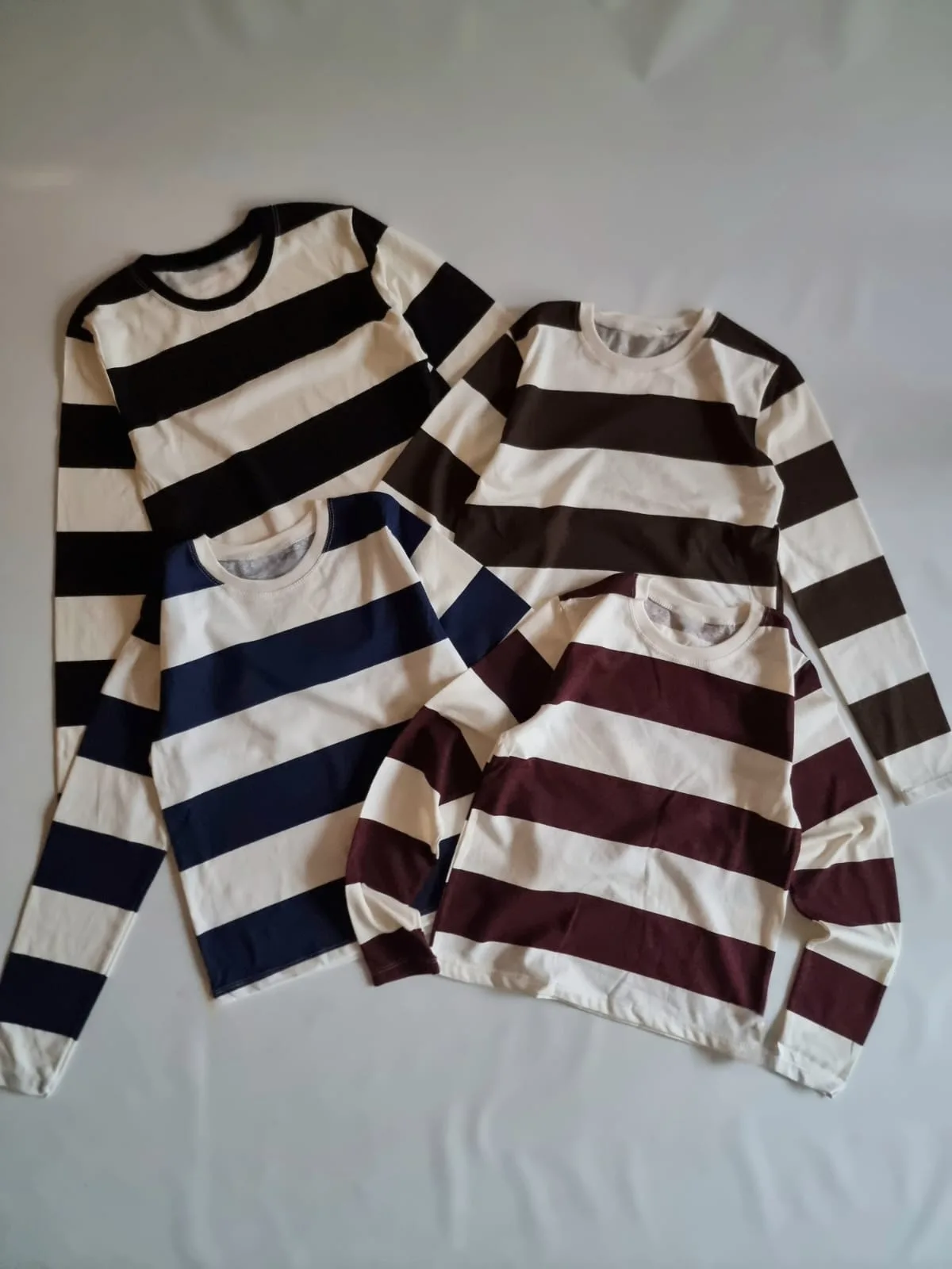 REMERA RAYADO MANGA LARGA