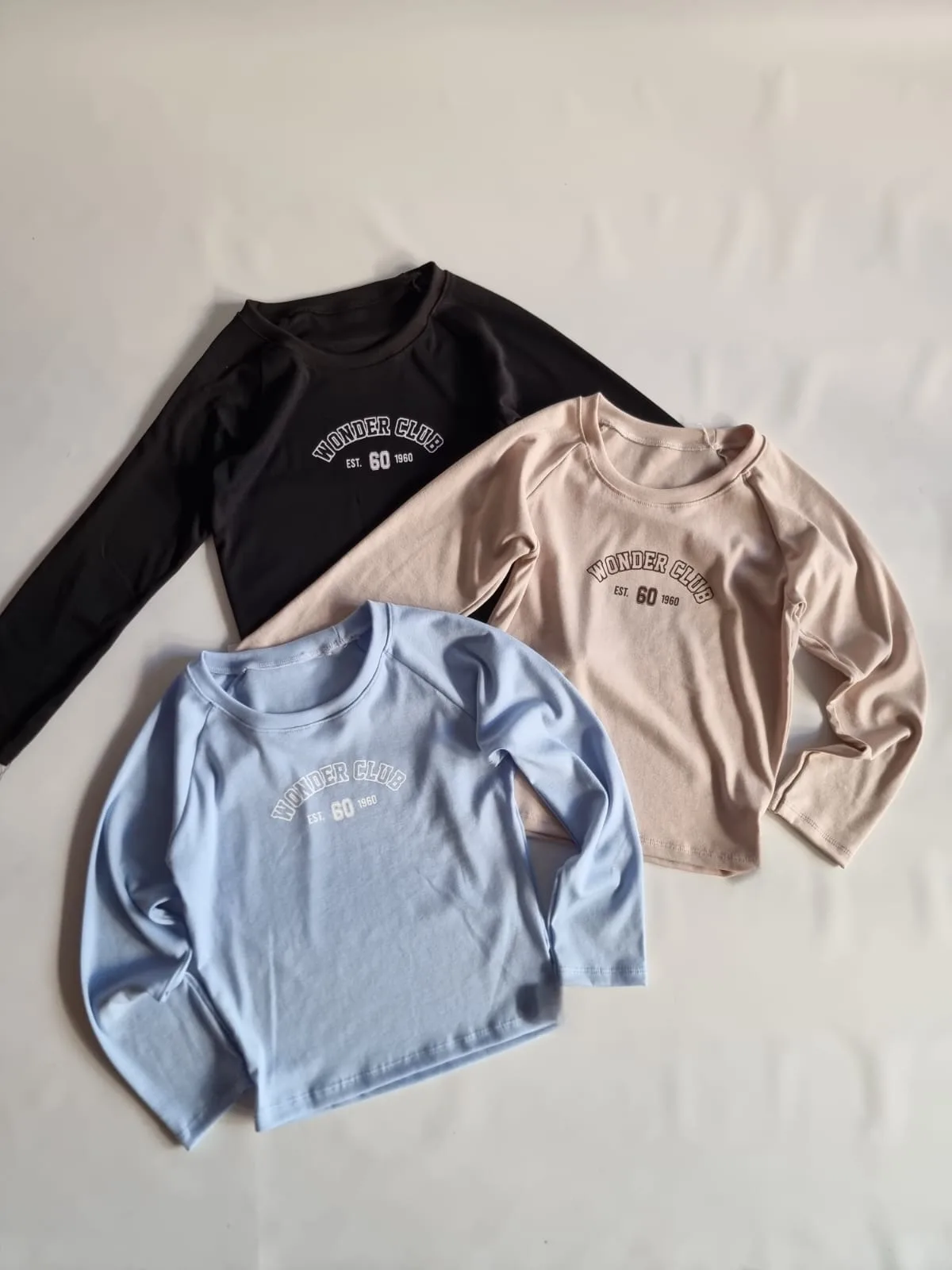 REMERA MANGA 3/4 WONDER CLUB