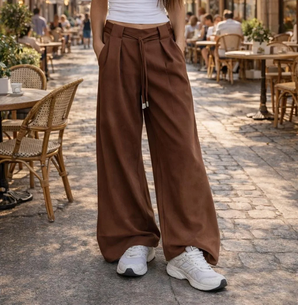 PANTALON VESTIR CON TIRA