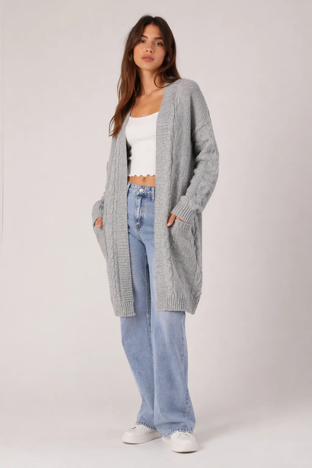 SAQUITO LARGO TRENZADO