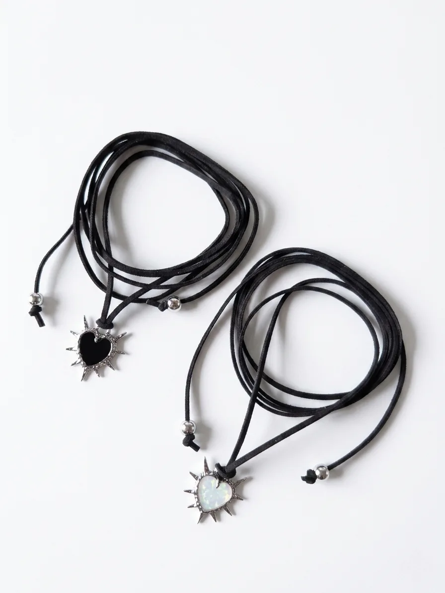 CHOKER CORAZON APLASTADO
