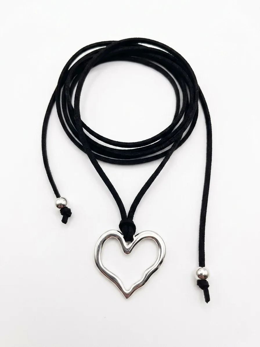 CHOKER CORAZON BORDE