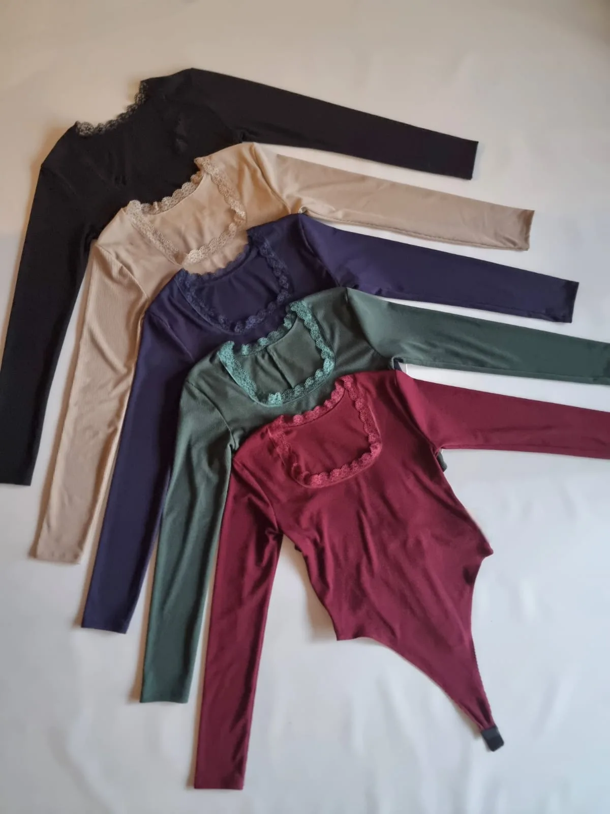 BODY MANGA LARGA PUNTILLA MORLEY