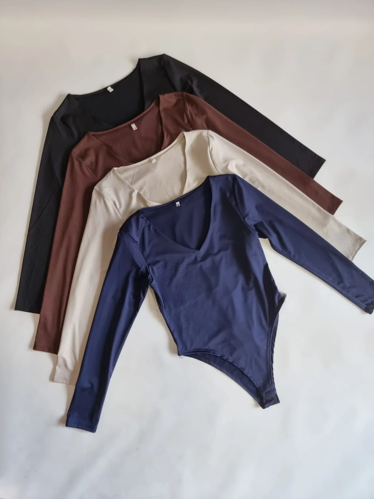 BODY MANGA LARGA CUELLO C MICRO FIBRA