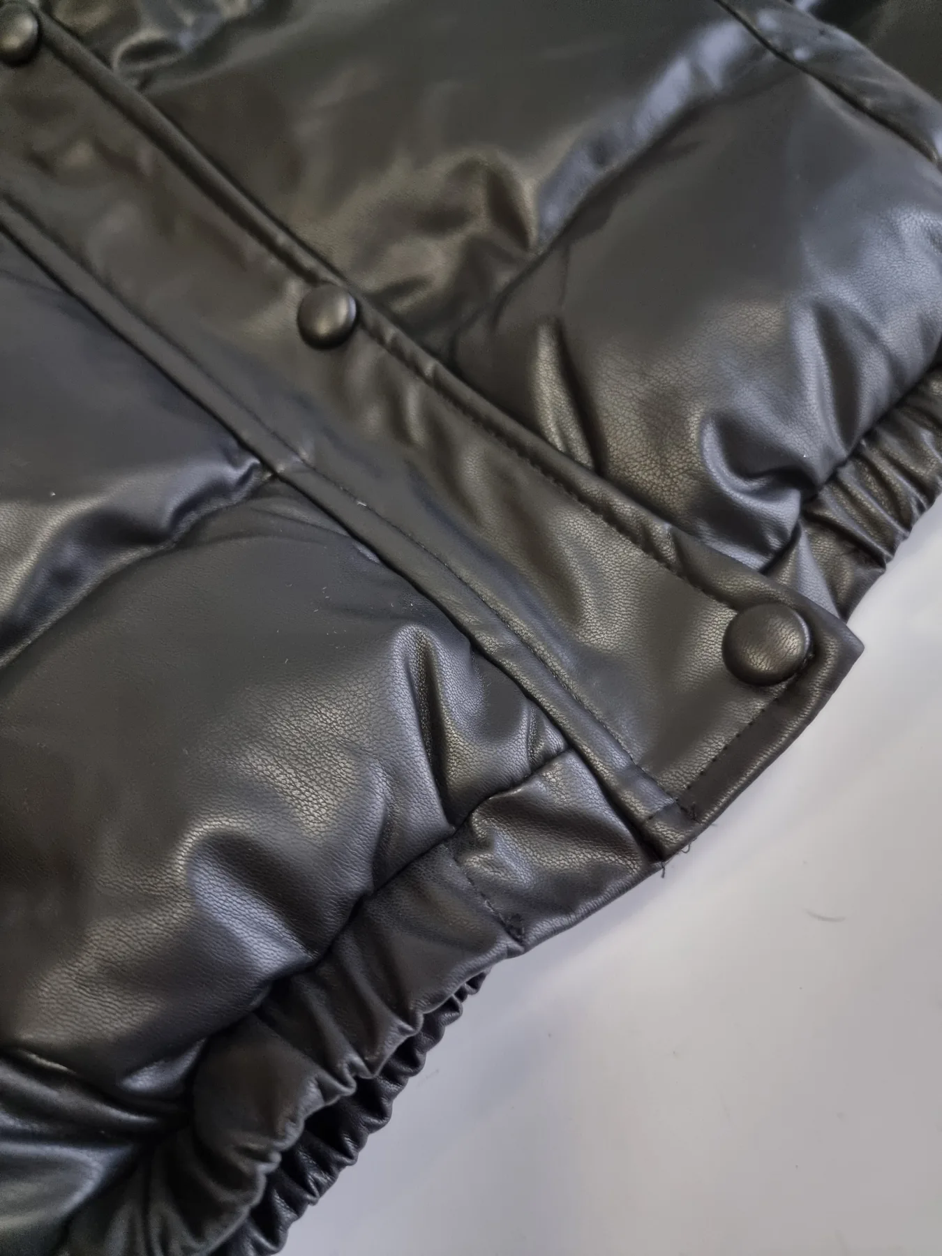 CAMPERA INFLABLE ENGOMADO CON PIEL - Image 4