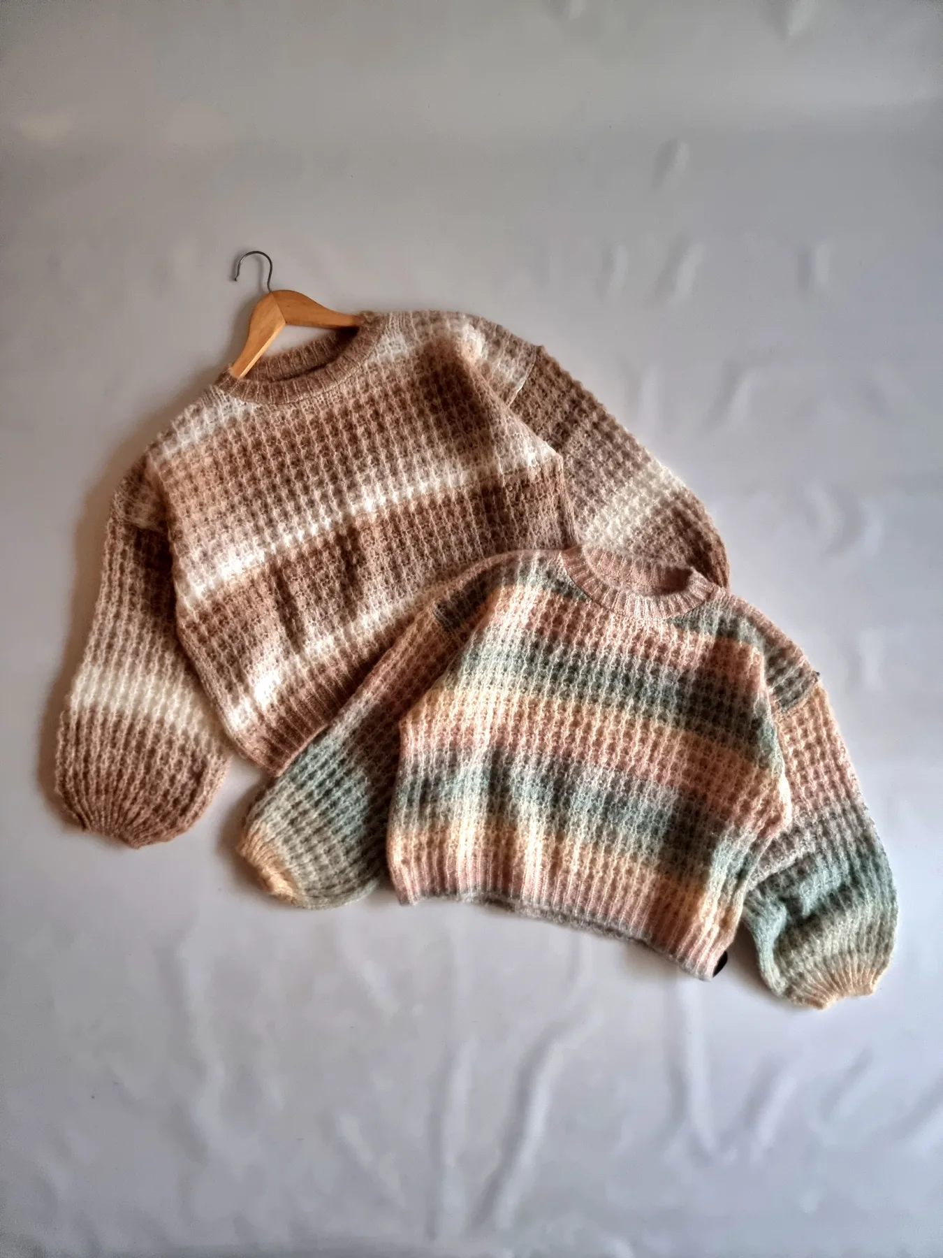 Sweater multi color manga globo