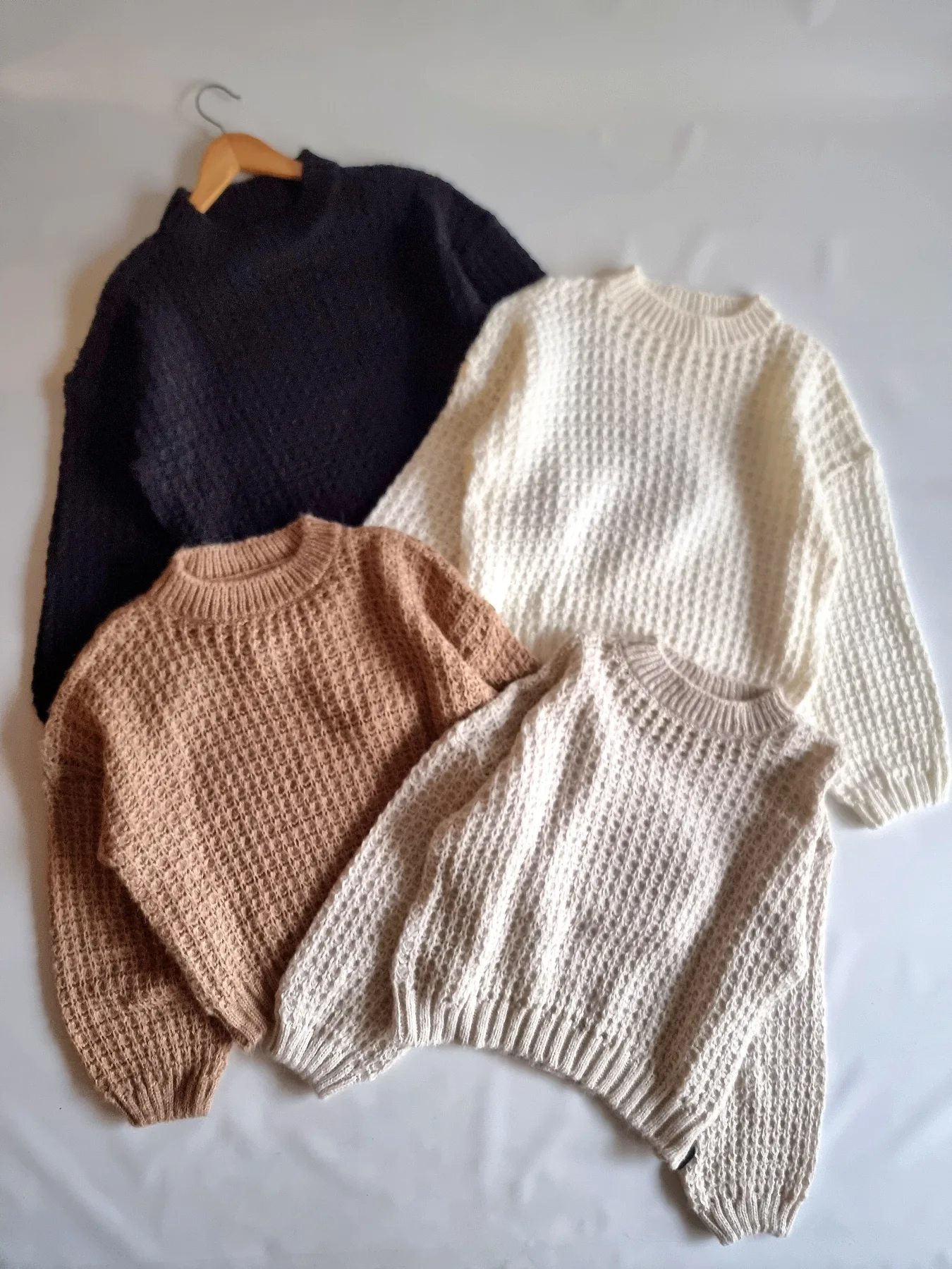 Sweater manga globo calado