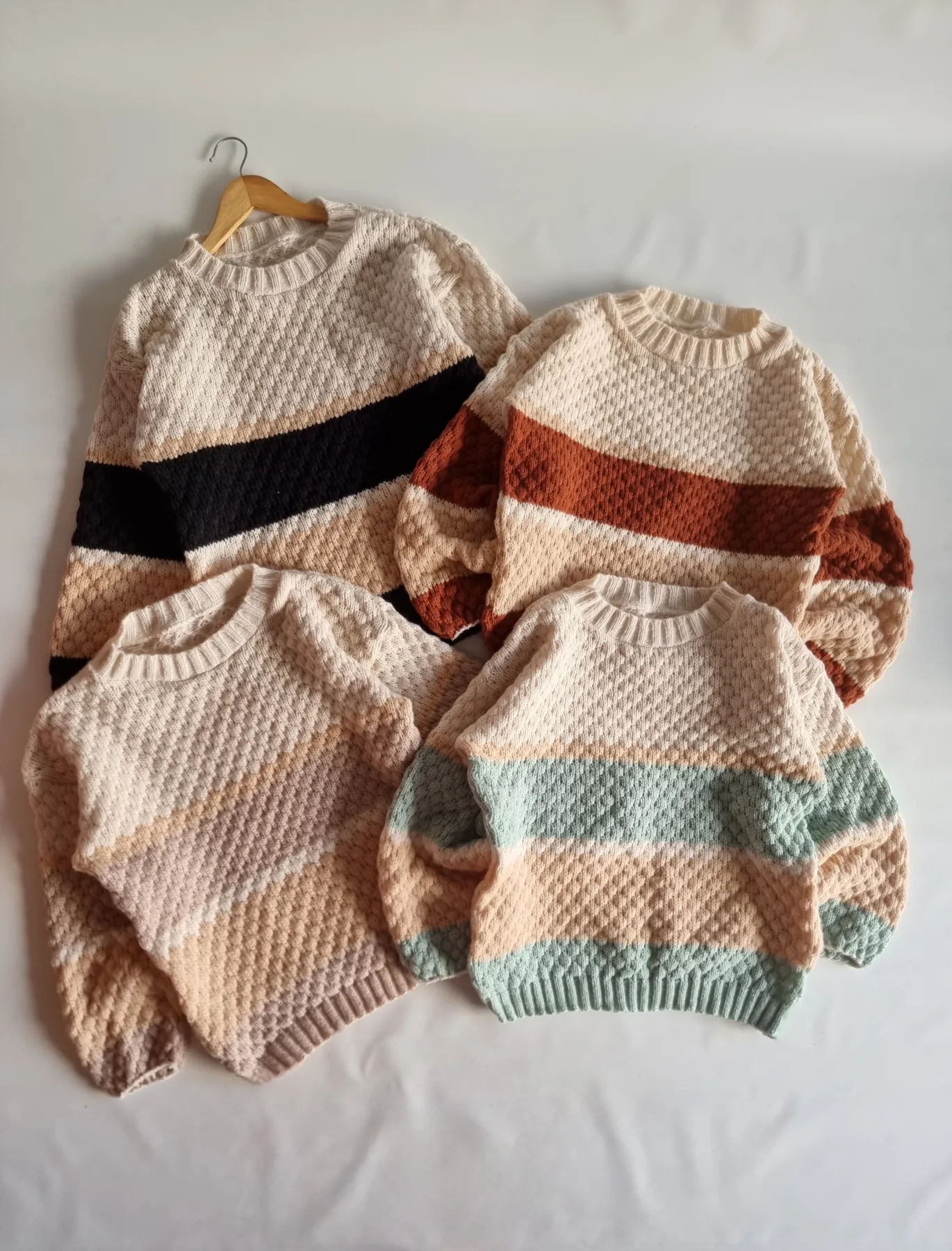 SWEATER  MANGA GLOBO MULTI COLOR