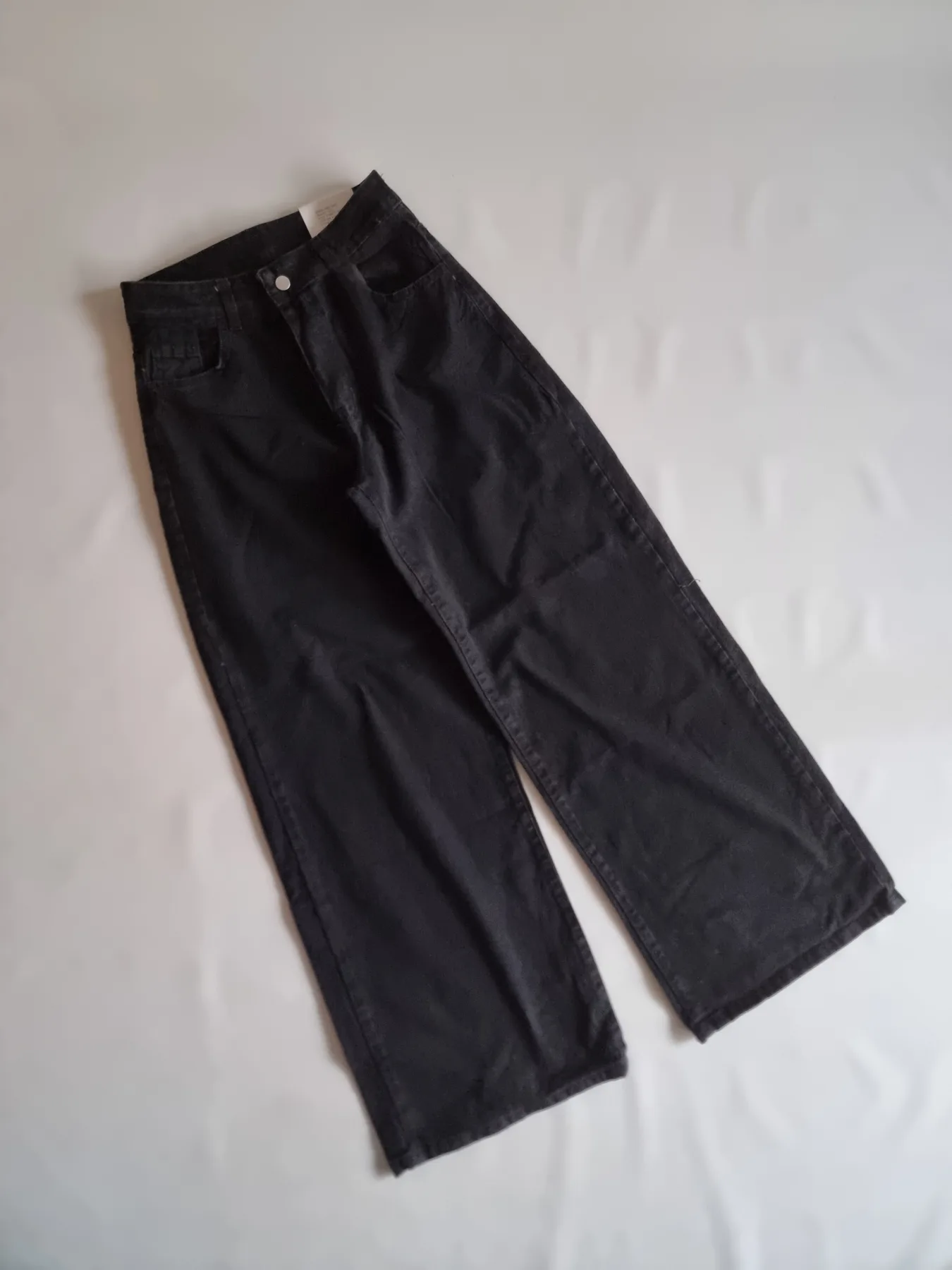 Jean wide leg negro