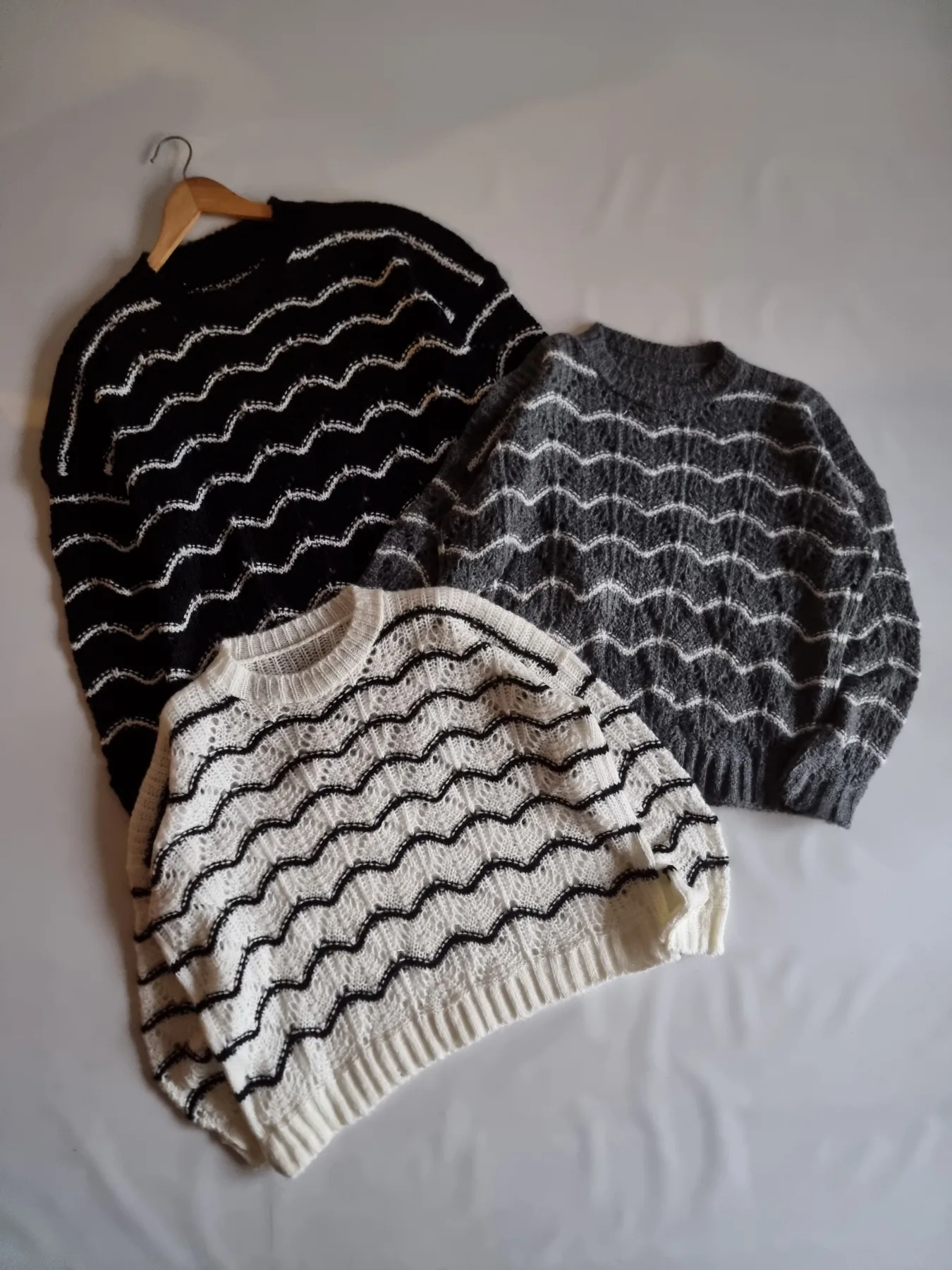 Sweater calado 3 colores