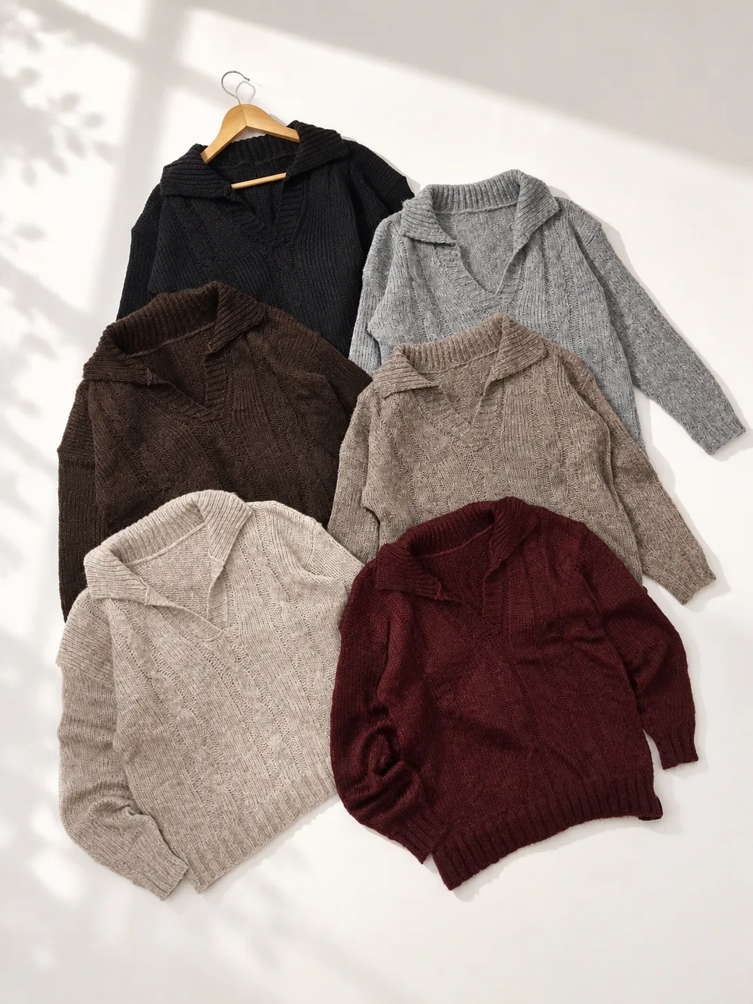 Sweater chomba frizado 3 trenzas