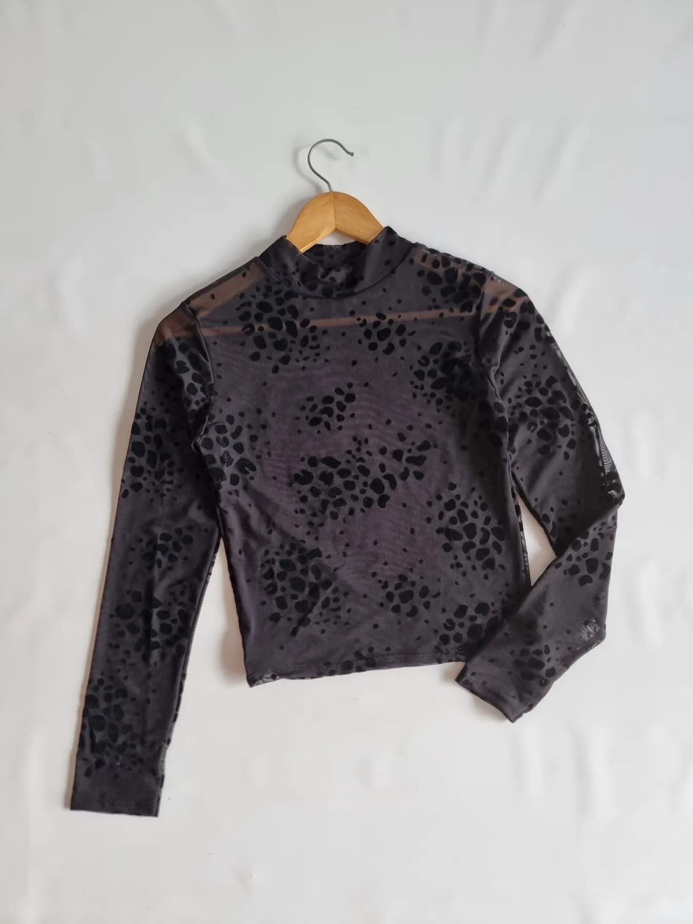 MEDIA POLERA TULL LEO PARDO
