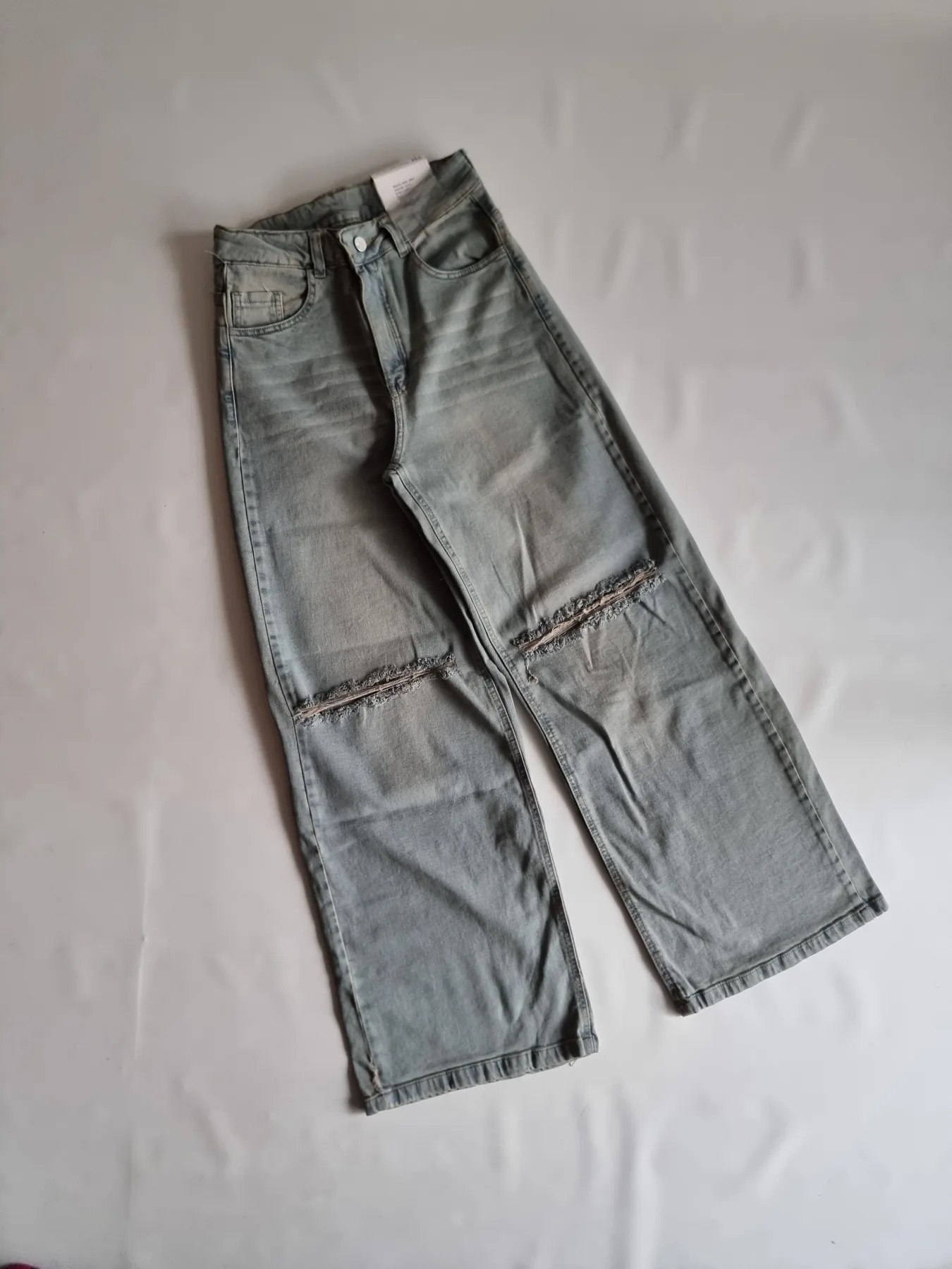 JEANS WIDE LEG ELASTIZADO
