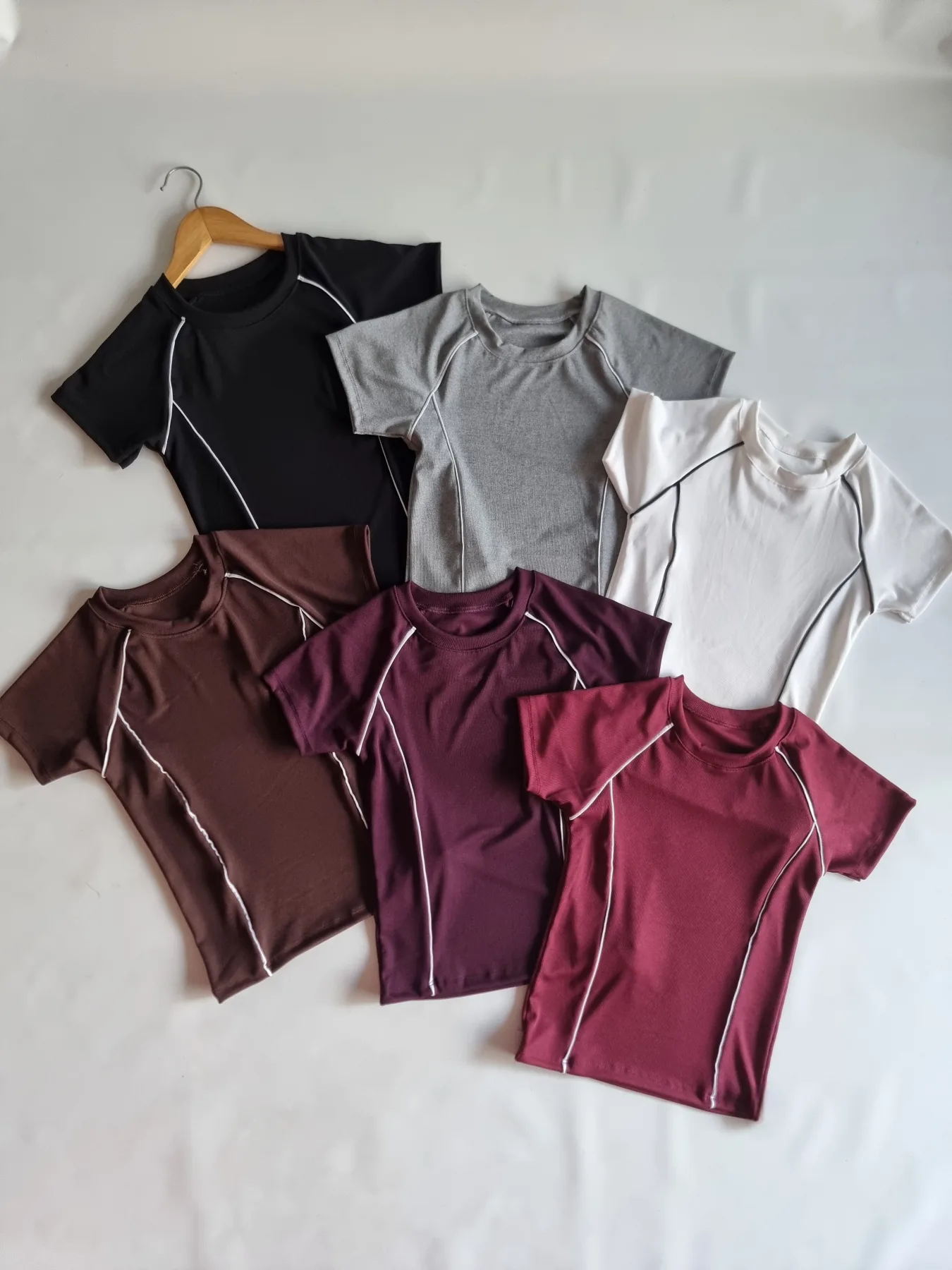 REMERA MICRO MORLEY 4 LINEAS