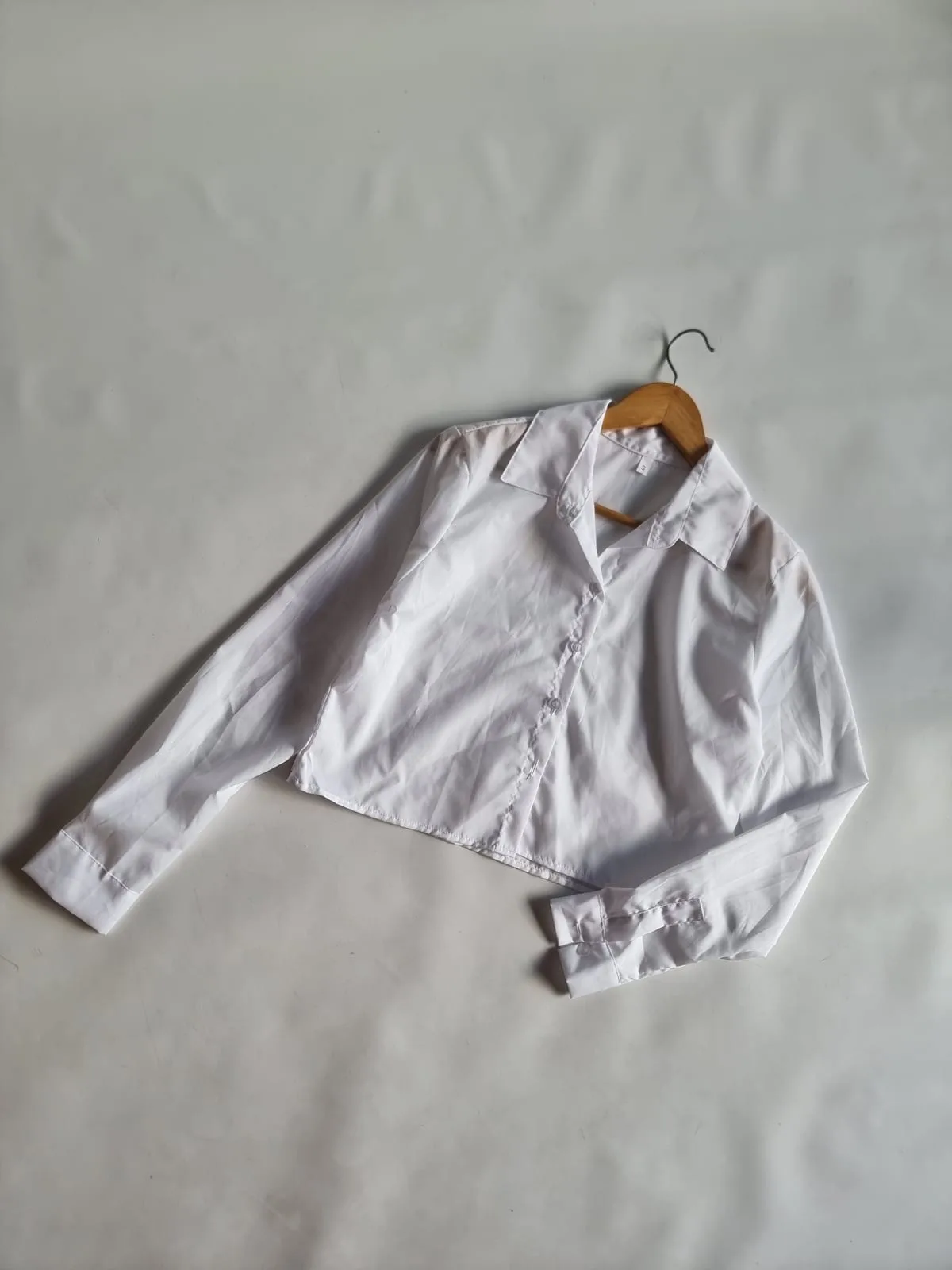 CAMISA BLANCO SIN BOLSILLO
